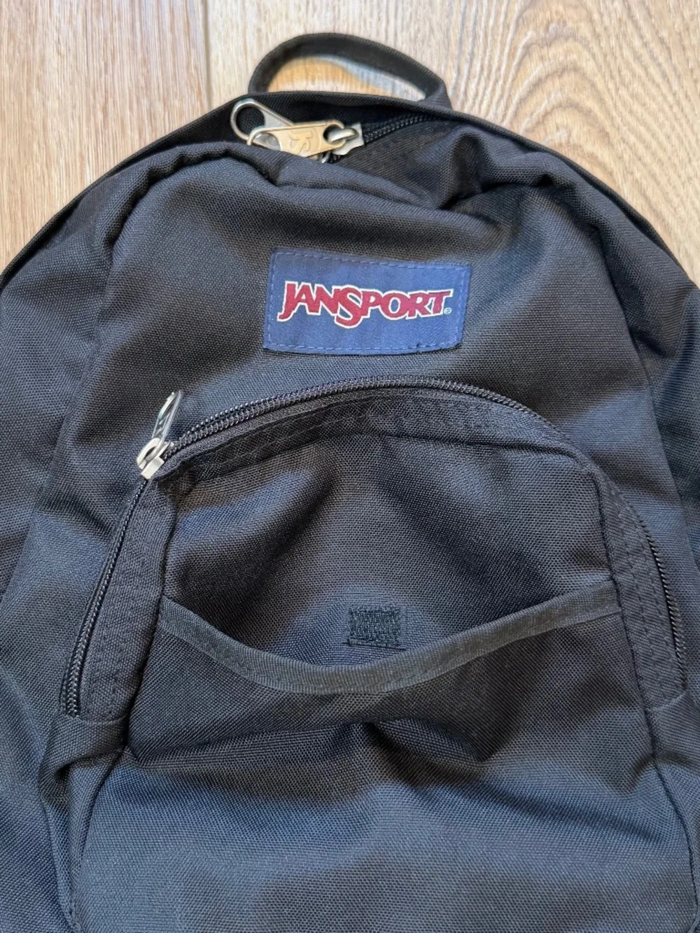 JanSport Black Half Pint Mini Backpack